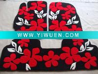 Wholesale 100% woolen car floor mat