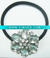 Wholesale 2011 Ponytail holder jewelry with crystal