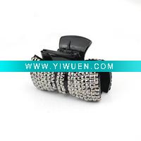 Wholesale Acrylic claw/fashion hair claws/hair clip with diamond H1062-456