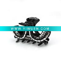 Wholesale Acrylic claw/fashion hair claws/hair clip with diamond H1062-459