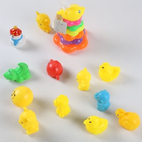 Wholesale Fish Plum-Shaped rainbow Ferrule Plastic Toy