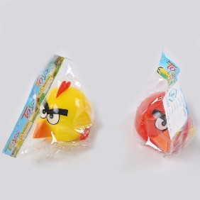 Wholesale Wind Up Drum Angry Birds with light Plastic Toy