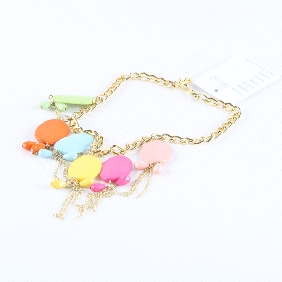 Wholesale Chain Resin Necklace