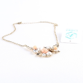 Wholesale Alloy Resin Necklace