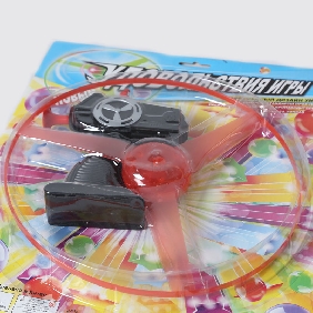 Wholesale Three Color Light Flying Saucer with String for children