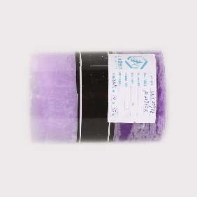 Wholesale Fashion Pillar Shape Purple Color With Fruit Scent Art Candles