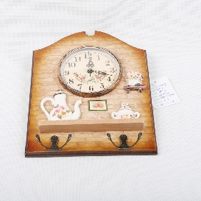 Wholesale 2014 Fashion Yellow Wall Clock