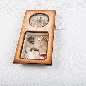 Wholesale 2014 Fashion Bamboo Nice Look Clock