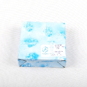 Wholesale 2014 Fashion Sky Blue  Glass Clock