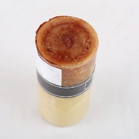 Wholesale Fashion Pillar Shape Brown And Yellow Color With Aroma Art Candles