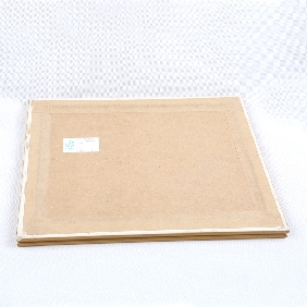 Wholesale 28*35cm Glass and Wooden Mirror Gold Edge