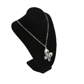 Wholesale Alloy Necklace In Flower Shape  In OPP Bag Package