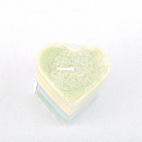 Wholesale Fashion Heart Shape Colorful With Fruit Scent Art Candles