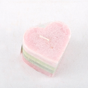 Wholesale Fashion Heart Shape Colorful With Aroma Art Candles