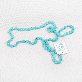 Wholesale Calaite Necklace Length 1.2m Beed's Diameter is 1 Millimetre