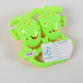 Wholesale Plastic Two Strawberry Rattles Baby Toys