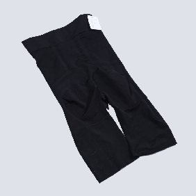 Assorted Body Shaper Three-in-one Pants Nylon / Spandex Trousers Lady's Underwear Black Color