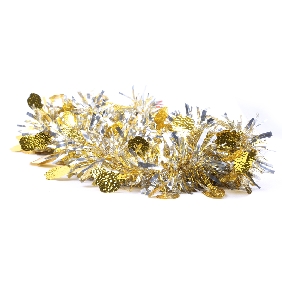 Wholesale Shining Colorful Plastic Christmas Garland Decoration Party Evens