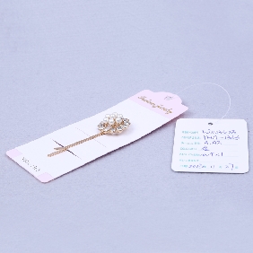 Wholesale Elegent hair Clip with Diamond and Pearl