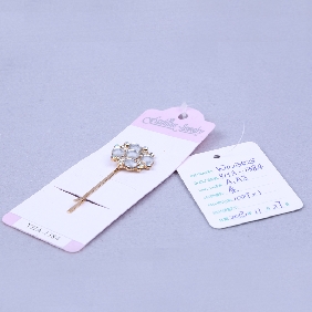 Wholesale Fashion Iron Hair Clip with Diamond