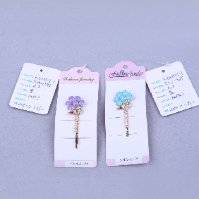 Wholesale Fashion Peacock Design Iron Hair Clip