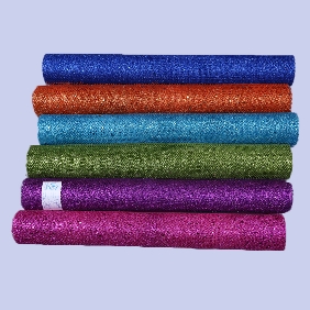 Wholesale Multi-Colored Hexagonal Net with Paillette Fabric