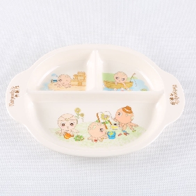 Wholesale Binaural Three Lunch Trays for Children Using