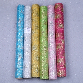 Wholesale Hot Stamping Pearl Yarn Colorful Fabric