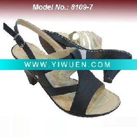 Wholesale PU Ladies Fashion High-heeled Sandals