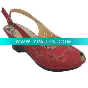 Wholesale PU Woman Fashion Sandal