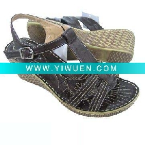 Wholesale Fashion Lady Wedge-heeled Sandals with massage