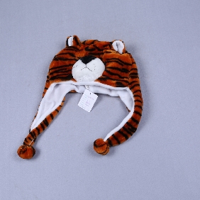 Wholesale warm tiger winter baby hat