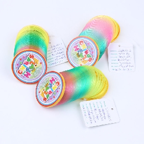 Wholesale 12 pcs mixed four colors colorful lamplight rainbow springs