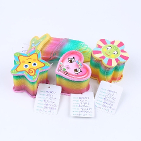 Wholesale with lamplight 6 different styles of rainbow spring