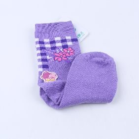 Wholesale purple nice woman socks