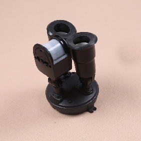Wholesale black and white three heads light