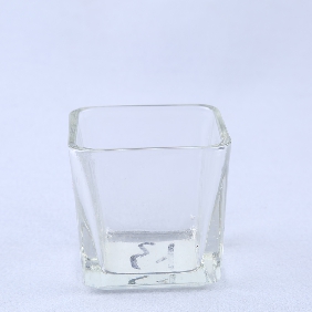 Wholesale Christmas present!Square cylinder/high white glass cylinder/custom glass cylinder