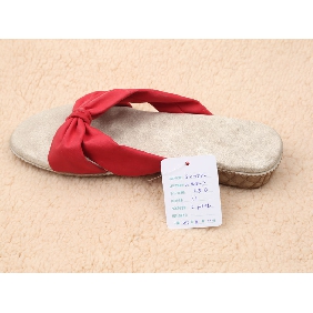 Wholesale Red Beautiful Women Summer Slippers