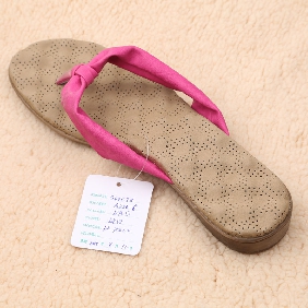 Wholesale Peach Red Fashion Women Hot Slippers