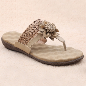 Wholesale Luxury and Colourful Lady Beautiful Flat Sandal