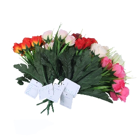 Wholesale Charming Rose Beautiful Decorative Artificial Flowers