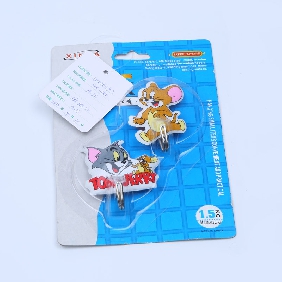 Wholesale Cheap, Cute Carton Adhesive Plastic Sticky Hooks