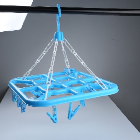 Wholesale Blue Plastic Sock Hanger