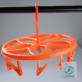 Wholesale Orange Plastic Sock Hanger