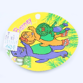 Wholesale 7 inches dish of dinosaurs plastic plate