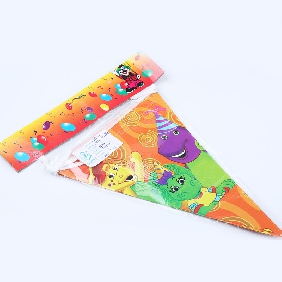 Wholesale Christmas Decorations ;Three side flag