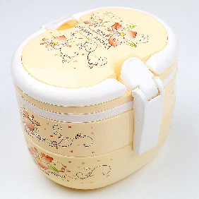 Wholesale Lunch box,Picnic box,Beige,Plastic lunch box,Layer 3 lunch box
