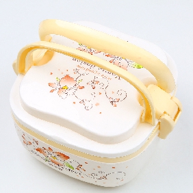 Wholesale Lunch box,Picnic box,Beige,Plastic lunch box
