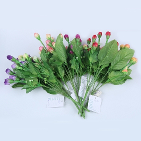 Wholesale 2015 Party Decoration Colorful Artificial Flowers, Seven sleeve magnolia bud