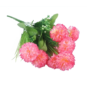 Wholesale Hot Sell Colorful Decorative Artificial Flower, 9 Lilac Ball